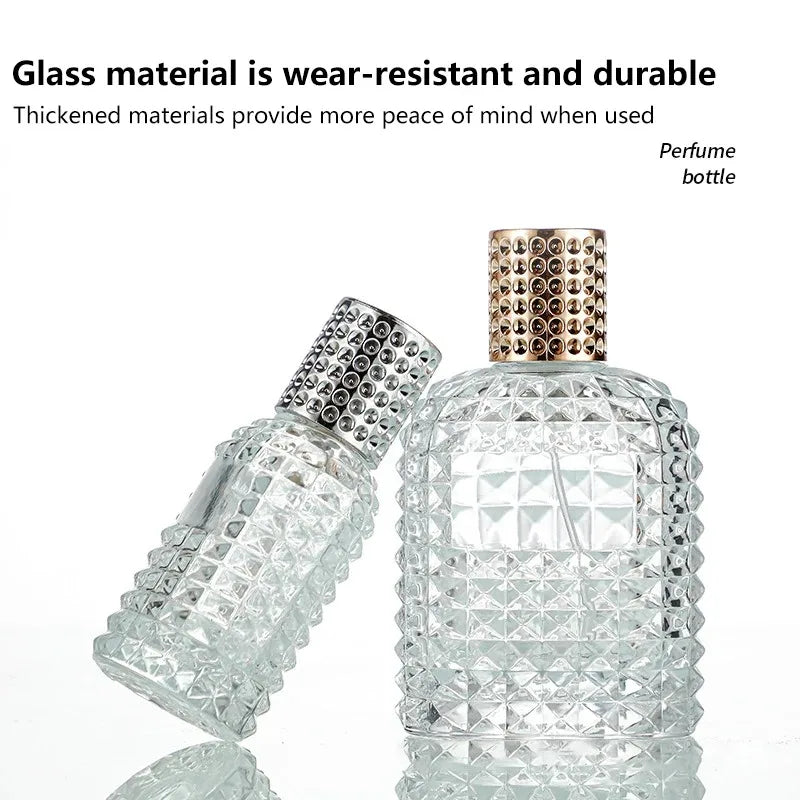 30/50ML Travel Perfume Atomizer 1/3Pcs Pineapple Shape Dispenser Refillable Transparent Spray Bottles Portable Travel Bottles Peaceful Pleasures Health and Wellness