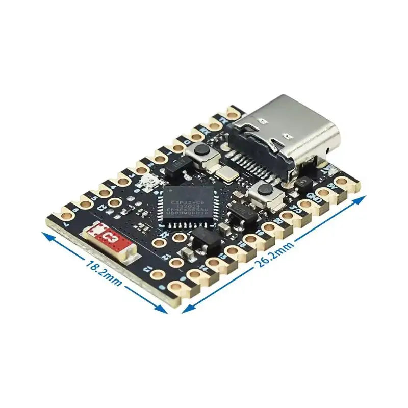 New ESP32-C6 SuperMini Development Board Microcontroller Programming Learning Controller Core Board Peaceful Pleasures Health and Wellness