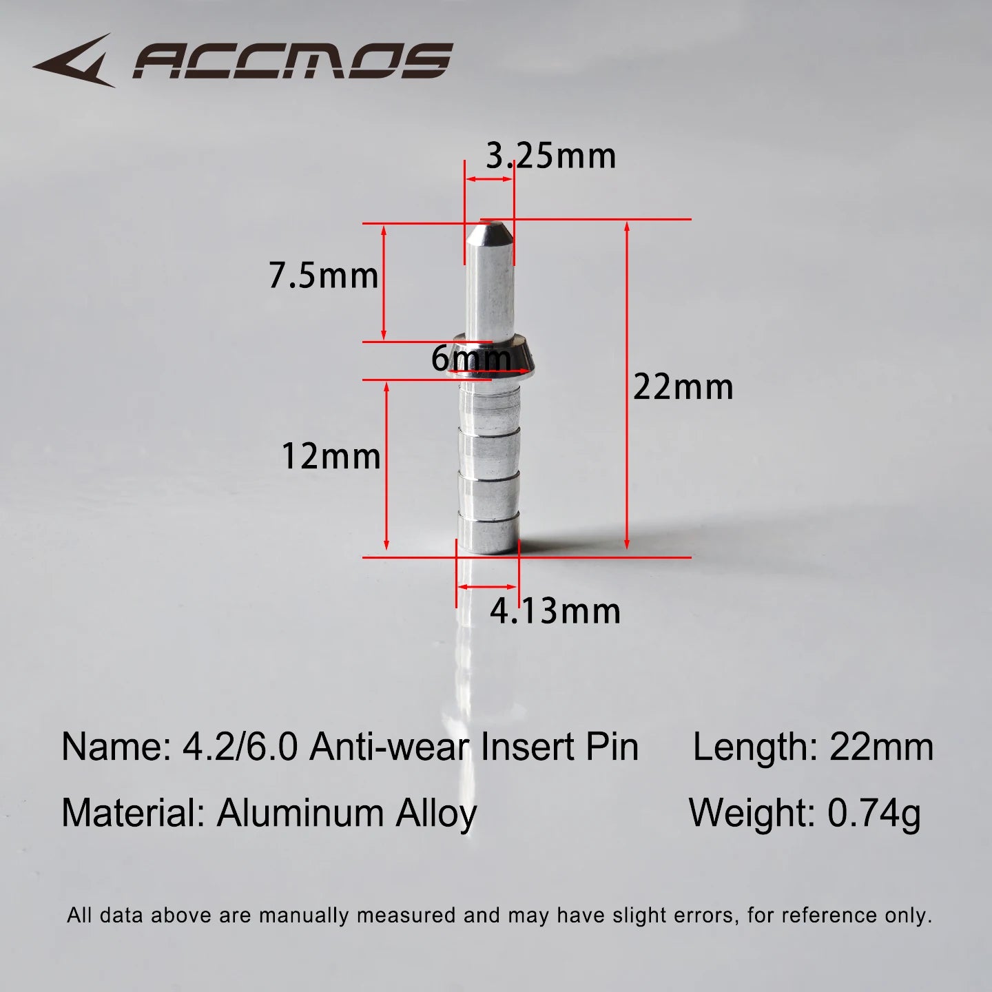 Nock Pin ID3 Aluminum Arrow Tail Shaft Archery Shooting Accessories