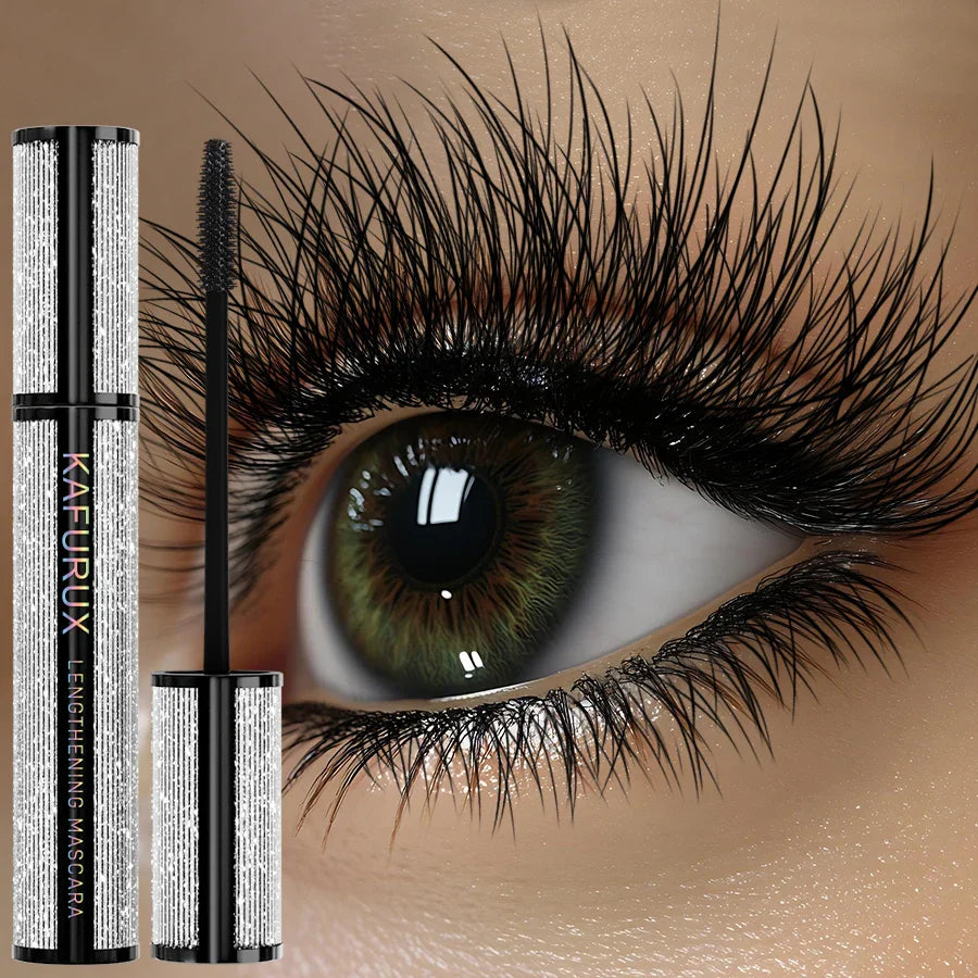 KAFURUX 5D Black Lengthening Waterproof Mascara | Korean Makeup