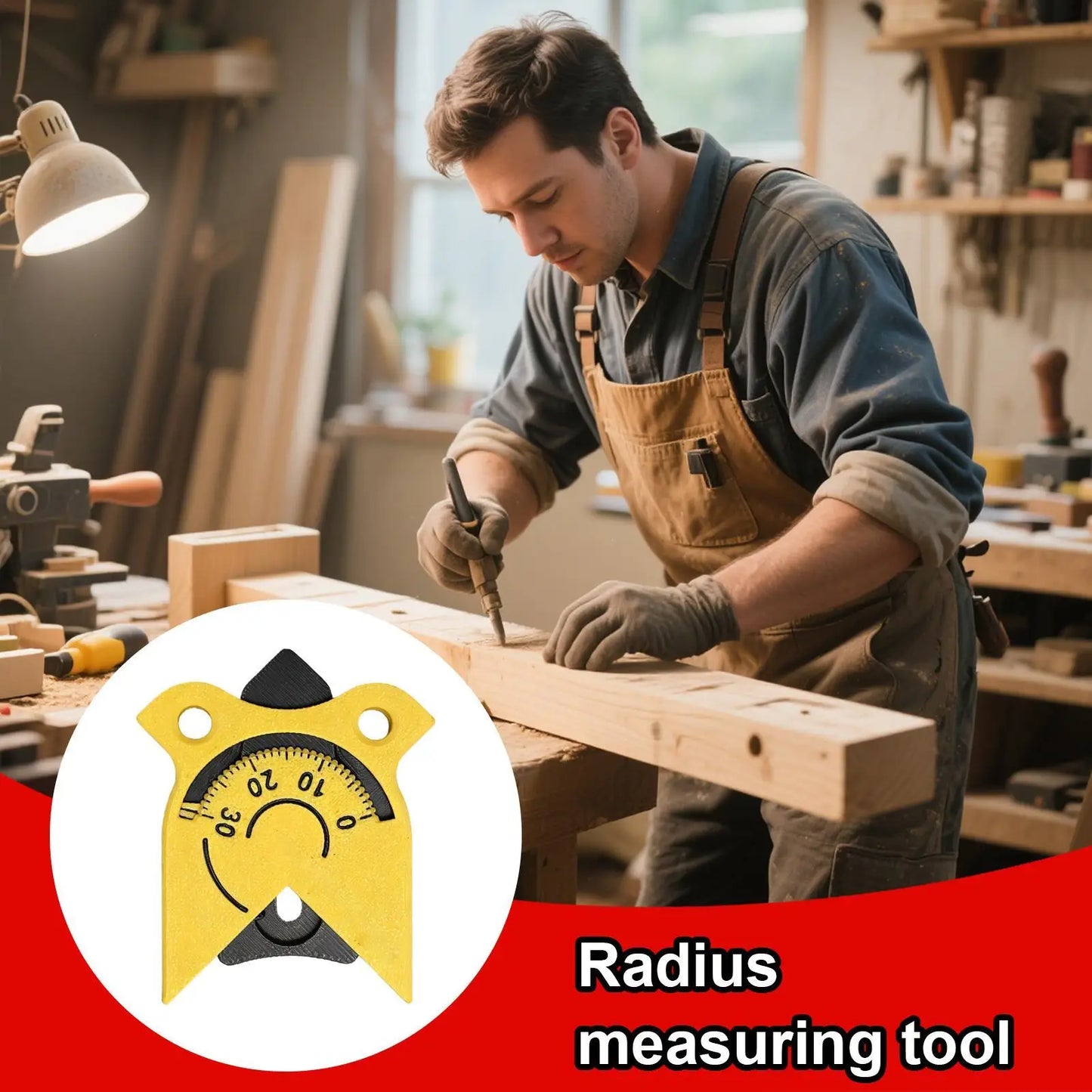 Radius Measuring Gauge | Precision Fillet Contour Tool