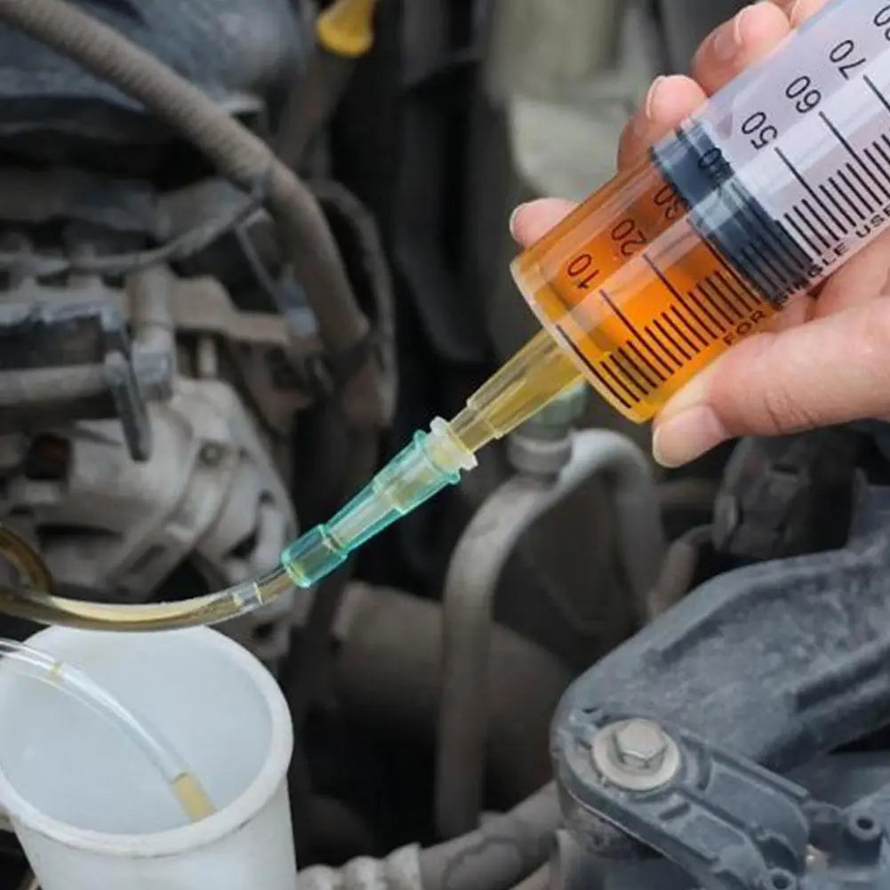 500ml Large Capacity Car Oil Fluid Extractor Vacuum Syringe Pistol Manual Pump Feeding Tools Fuel Transfer Hand Pump Dispenser Peaceful Pleasures Health and Wellness