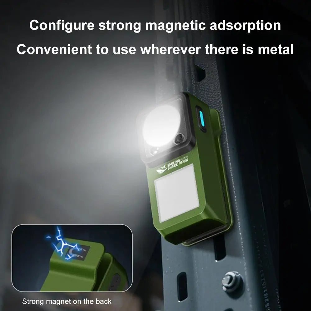 Rechargeable Magnetic LED Work Light for Outdoors Peaceful Pleasures Health and Wellness