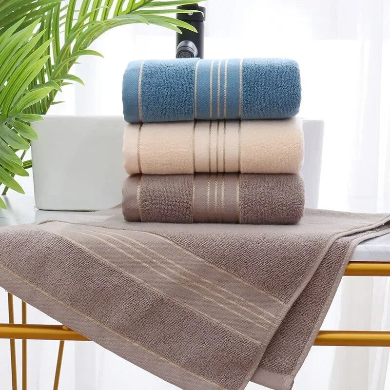 100% Cotton Embroidered Face Towels – Soft & Absorbent 2-Pack Cotton Face Towels Peaceful Pleasures Health and Wellness