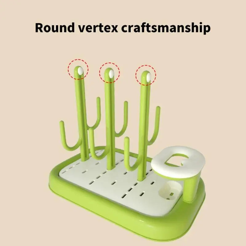 Baby Bottle Drying Rack | Nursery Organizer for Cups & Supplies