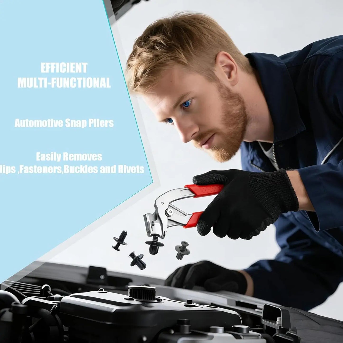 Automotive Clip Removal Pliers | Anti-Slip, Damage-Free Automotive Clip Pliers Peaceful Pleasures Health and Wellness
