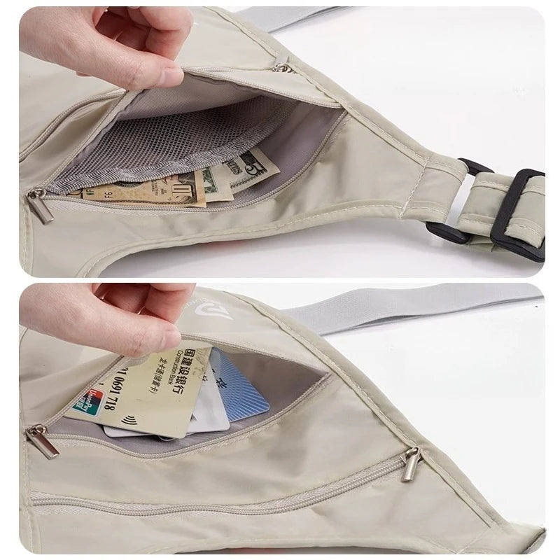 Travel Anti-Theft Hidden Waist Bag – Passport & Phone