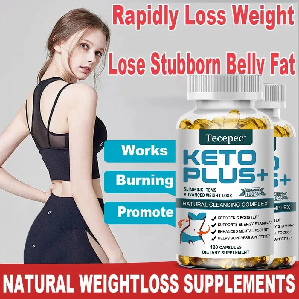 Keto Plus+ Capsules | MCT, Apple Cider Vinegar & Green Tea