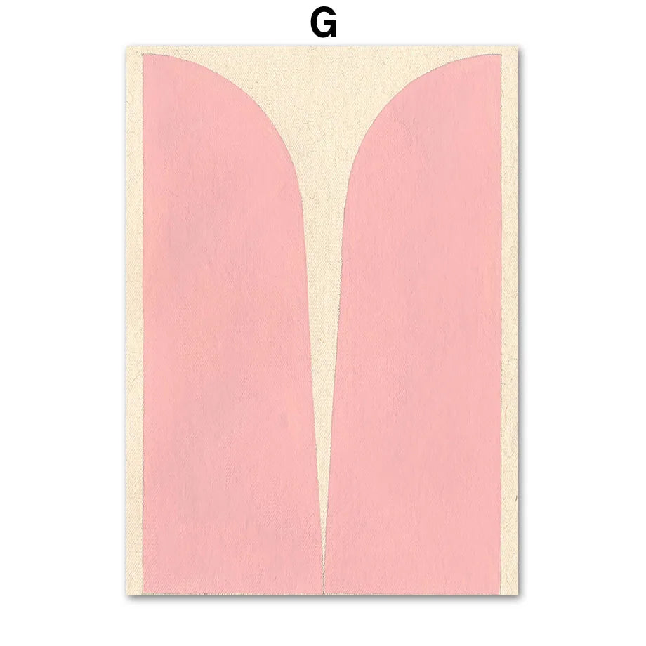 Modern Abstract Woman Wall Art Mid-Century Boho Figure Canvas Prints Minimalist Aesthetic Posters Living Room Bedroom Home De Peaceful Pleasures Health and Wellness G 40x60cm Unframed