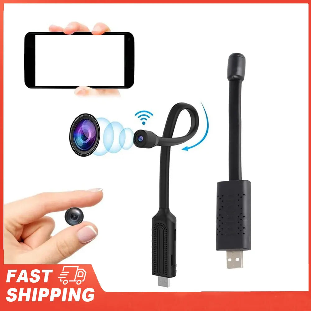 USB Wifi Security Camera 1080P HD Wireless Mini Motion Detection Peaceful Pleasures Health and Wellness