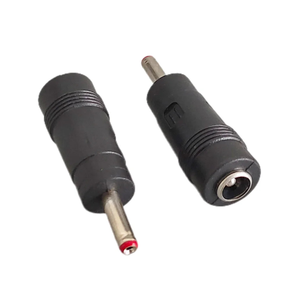 DC Power Male to Female Adapter 3.5x1.35mm 4.0x1.7mm 4.8x1.7mm 5.5x1.7mm 5.5x2.1mm 5.5x2.5mm 6.3x3.0mm 6.0x4.4mm Lapto Connector Peaceful Pleasures Health and Wellness 3.5x1.5mm 2Pcs