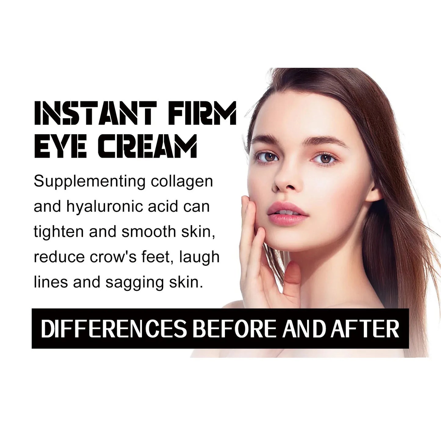 Moisturizing Eye Cream Dark Circle Remover Firming Lifting Remove Eye Bags Puffiness Lightening Fine Line Anti-wrinkle Eye Cream Peaceful Pleasures Health and Wellness
