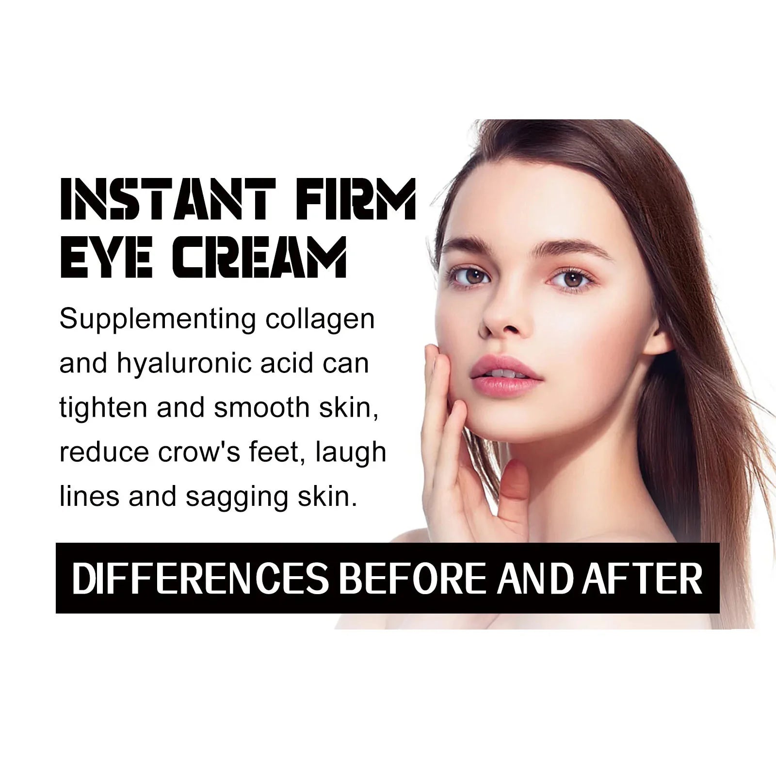 Moisturizing Eye Cream Dark Circle Remover Firming Lifting Remove Eye Bags Puffiness Lightening Fine Line Anti-wrinkle Eye Cream Peaceful Pleasures Health and Wellness