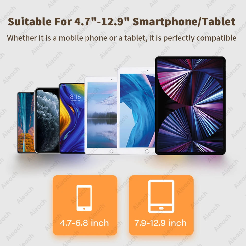 Adjustable Foldable Phone & Tablet Stand – 180° Multi-Angle Peaceful Pleasures Health and Wellness