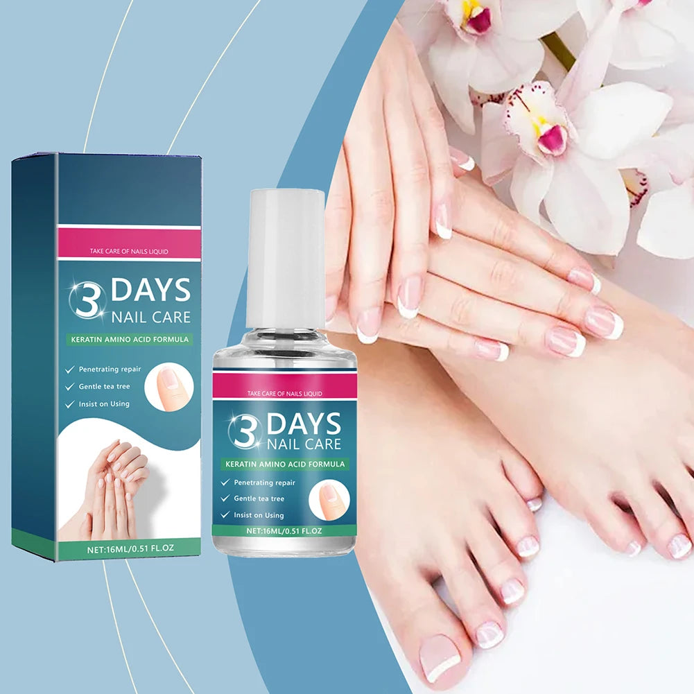 Keratin Amino Acid Nail Strengthening Serum & Repair Oil