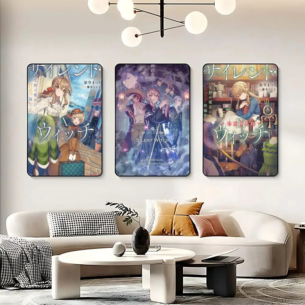 The Silent Witch's Secret Poster – HD Waterproof Wall Art Wall Art Poster Peaceful Pleasures Health and Wellness