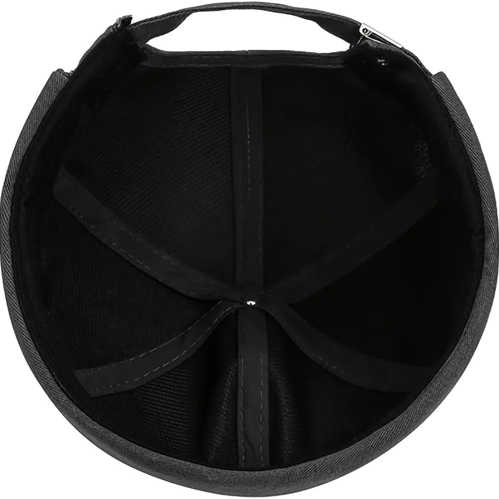 Adjustable Brimless Cap for Spring & Autumn, Unisex Solid Beanie Hat - Fashion Versatile, Streetwear Hip Hop Style Peaceful Pleasures Health and Wellness