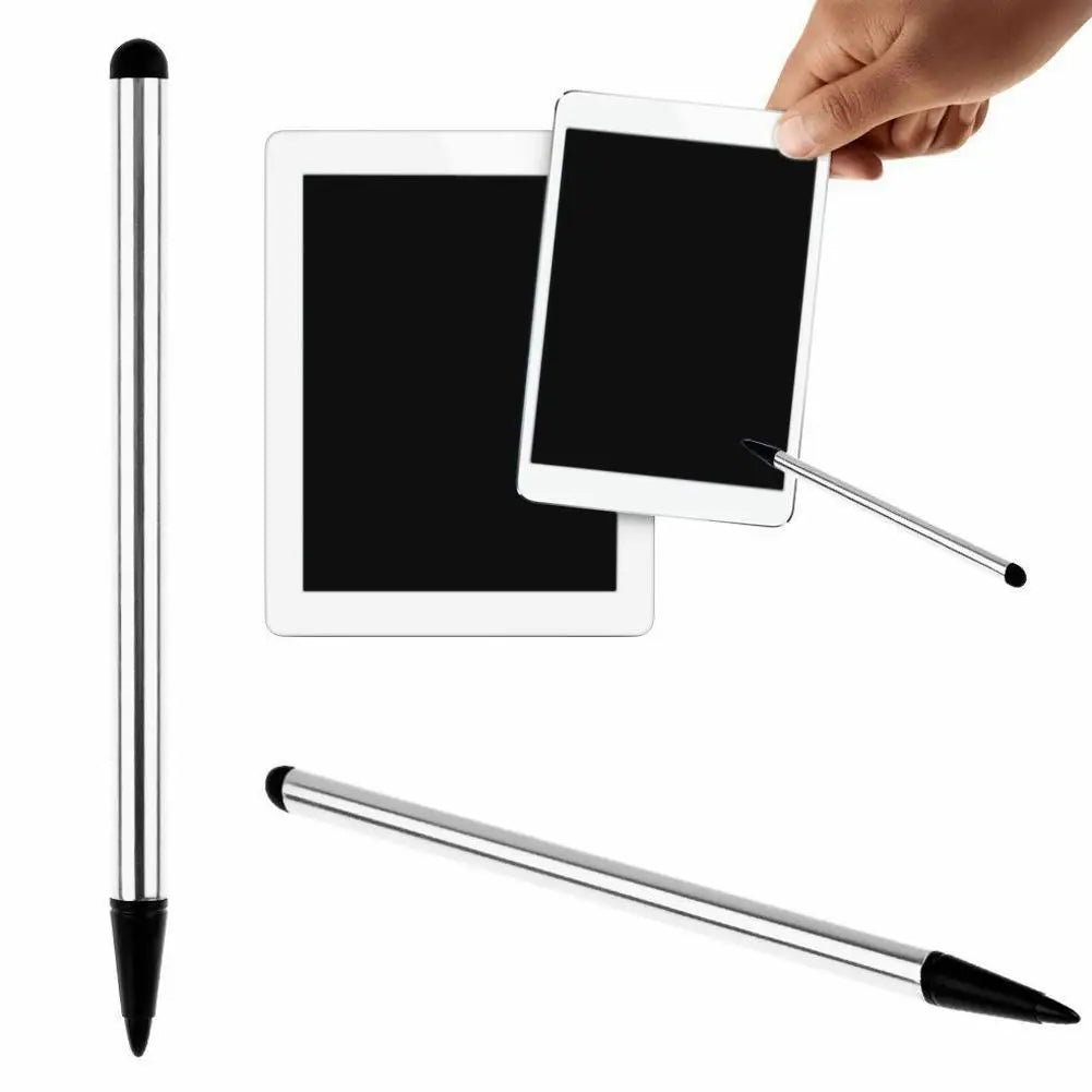 Dual-Tip Stylus Pen for iPad, Tablet & Smartphone | No Battery