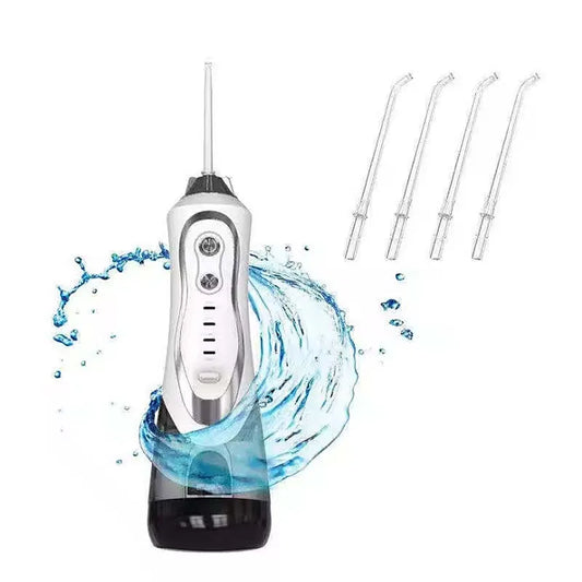 Portable Usb Charger Oral Irrigator Warm Combo Jet 300Ml Mini Rechargeable Portable Tooth Water Flosser for Home and Travel Peaceful Pleasures Health and Wellness