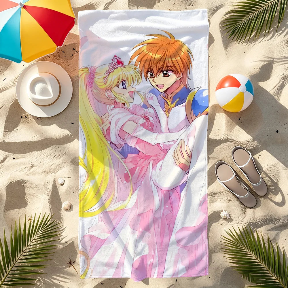 Mermaid Melody Quick-Dry Beach Towel | Soft Pool & Travel Towel