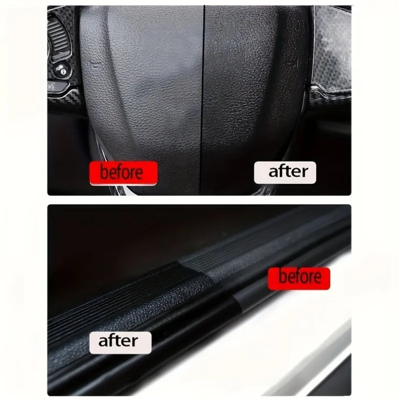 Car Plastic Restorer Cream – UV Protection & Black Trim Shine