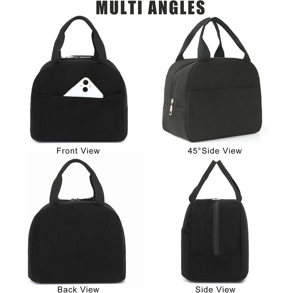 Insulated Lunch Bag for Women & Men | Cute Reusable Lunch Box
