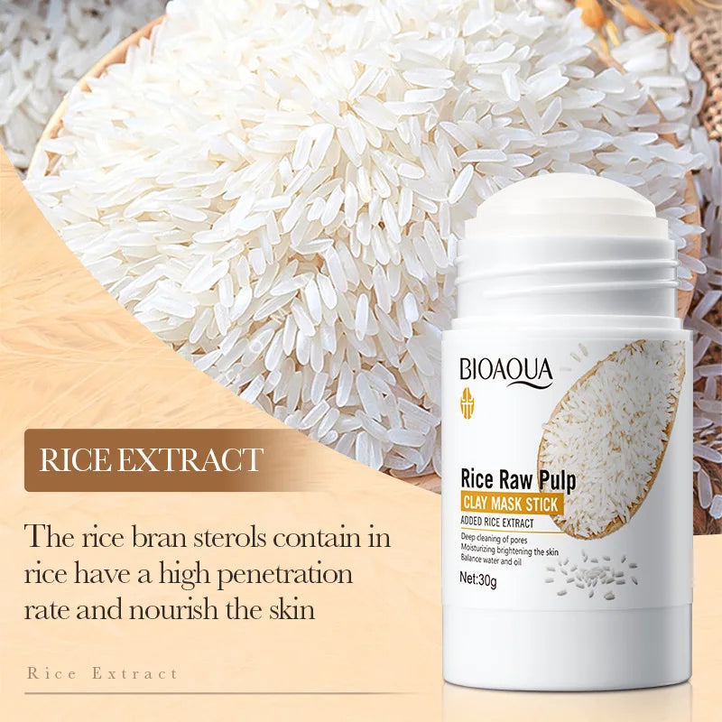 BIOAQUA White Rice Clay Face Mask – Blackhead & Firming Mud