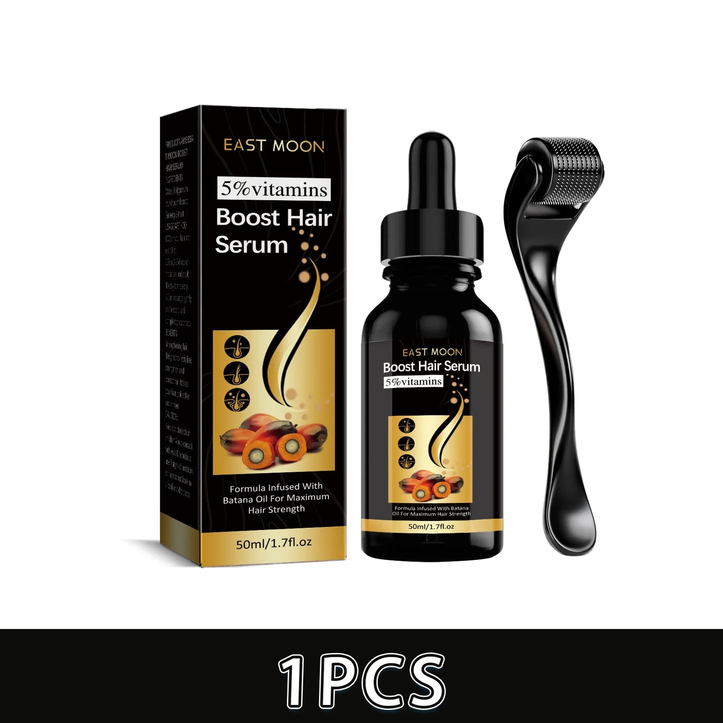 He Shou Wu Ginseng Hair Scalp Serum & Roller Set