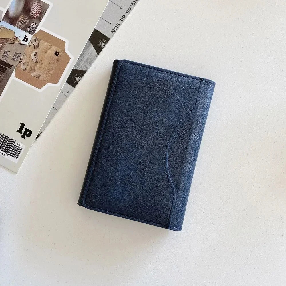 PU Leather Credit Card Holder | Magnetic Business Card Wallet
