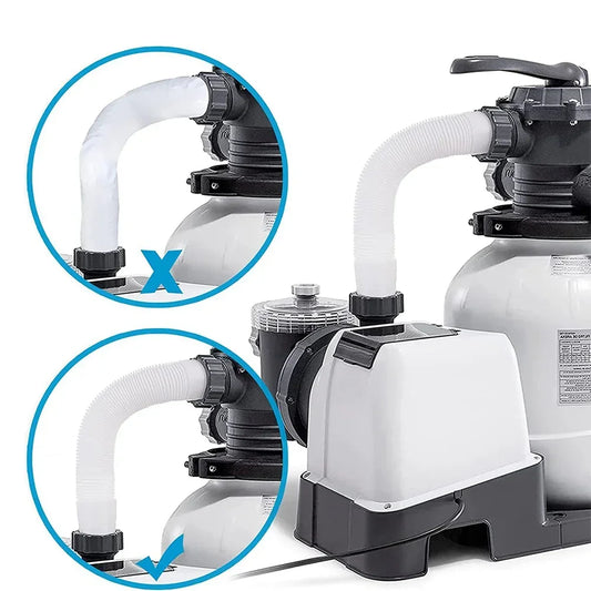 16-Inch Pool Sand Filter Pump Hose – Intex Compatible Peaceful Pleasures Health and Wellness spain