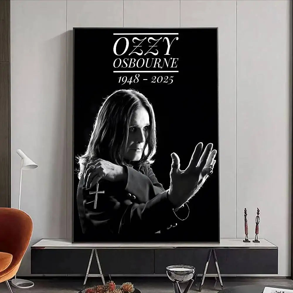 Ozzy Osbourne HD Wall Poster | Waterproof PVC Music Decor