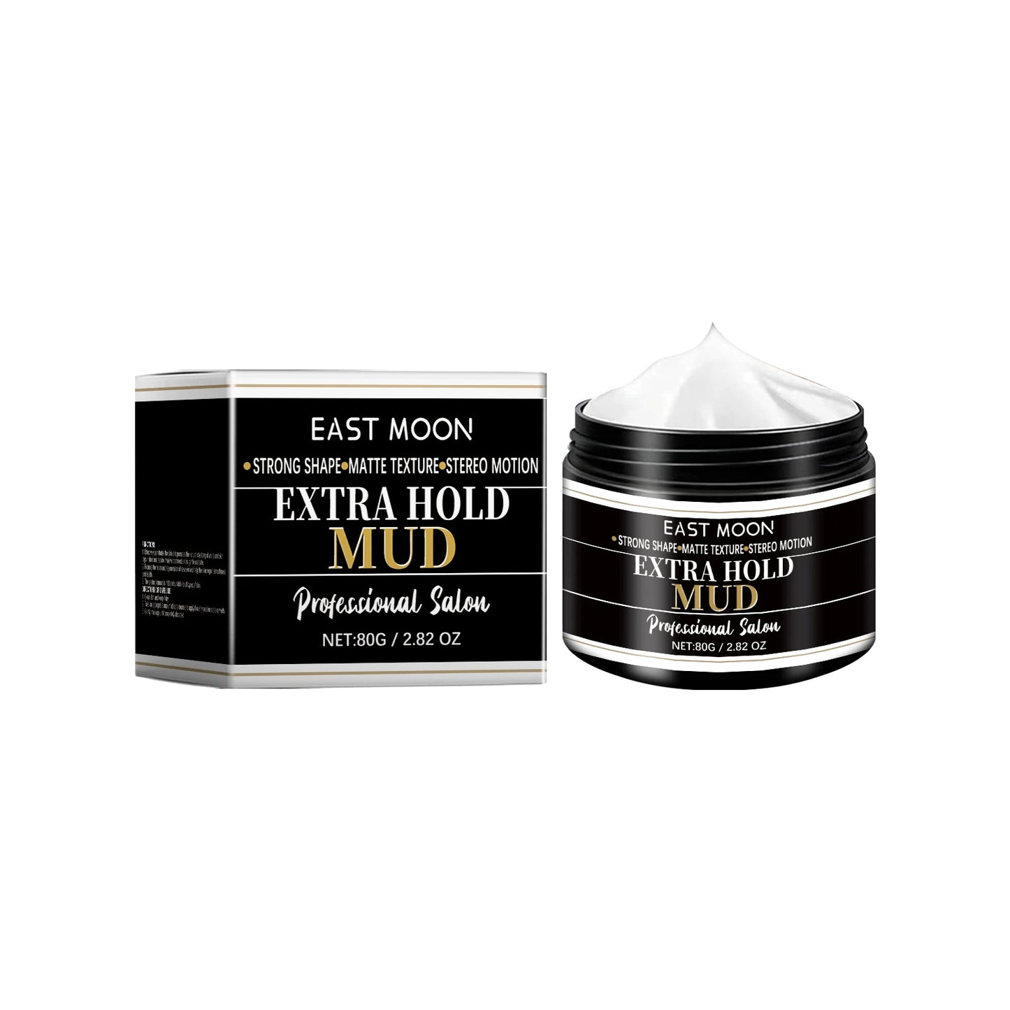East Moon Keratin Hair Styling Cream | Strong Hold Matte Finish