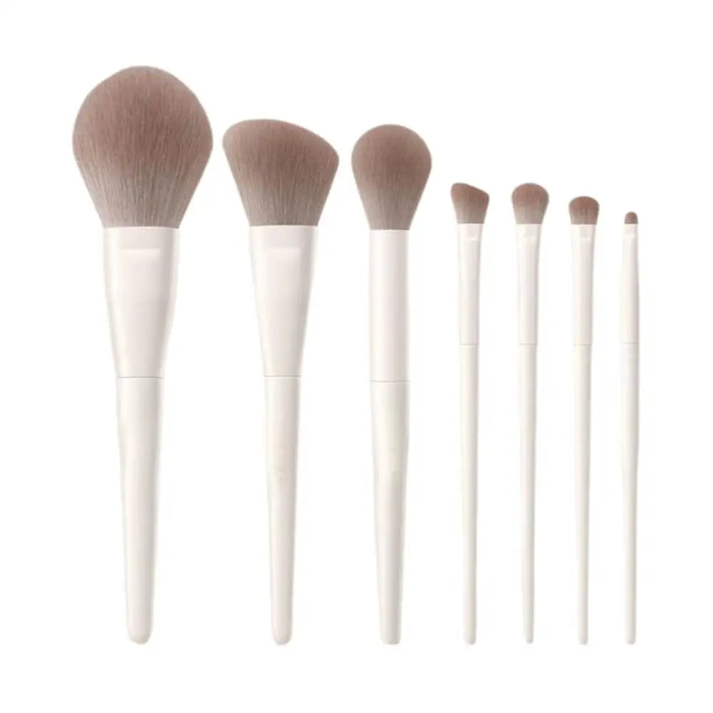 5/7/10pcs Makeup Brushes Complete Set of Foundation Loose Powder Blush Concealer Eye Shadow Professional Set Peaceful Pleasures Health and Wellness 7pcs