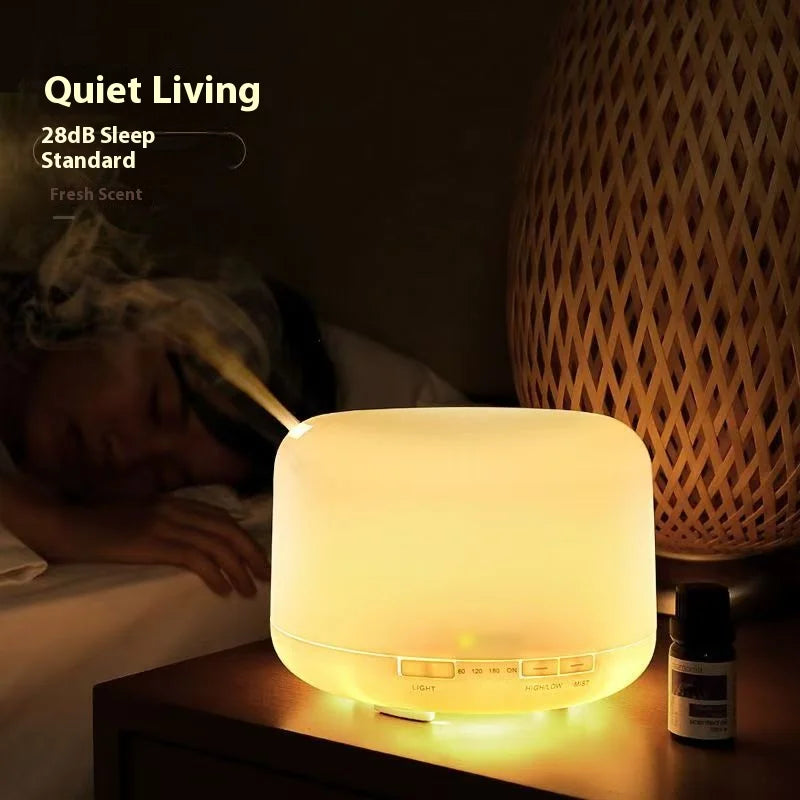 500ml Aroma Diffuser & Humidifier with Colorful Night Light