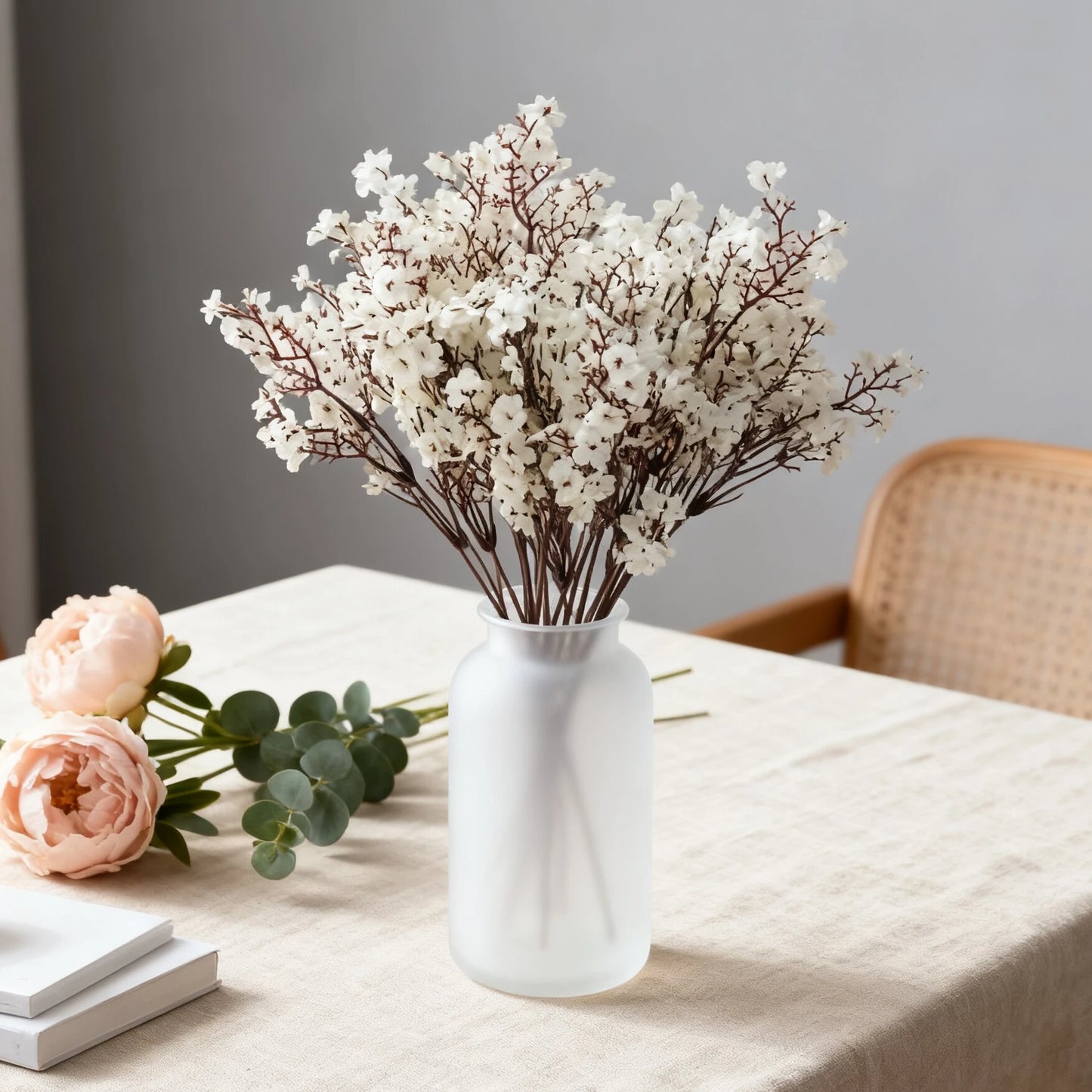 Artificial Silk Plum Blossom Bouquet | Wedding & Home Décor