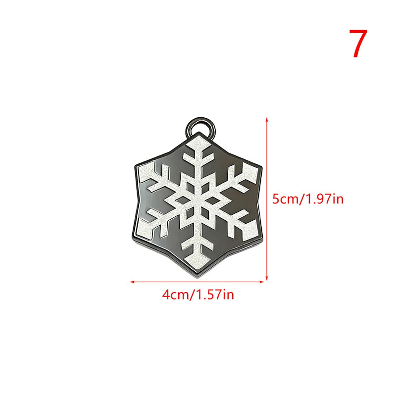 Christmas Tree Snowflake Stock Cosmetic Mirror Sliding Folding Mirror Girls Carry-On Mirror Unbreakable Compact Vanity Mirror Peaceful Pleasures Health and Wellness 7