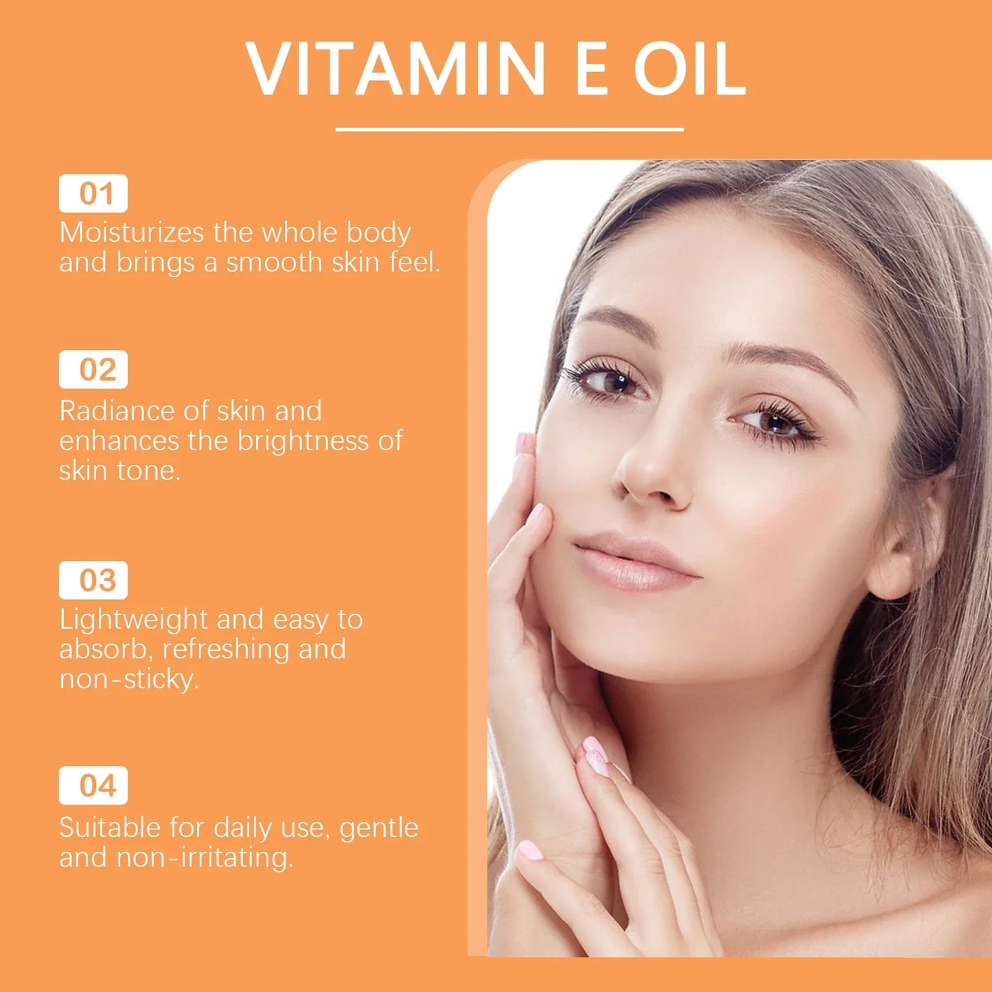 Hoygi Vitamin E & Hyaluronic Acid Moisturizing Body Oil 118ml