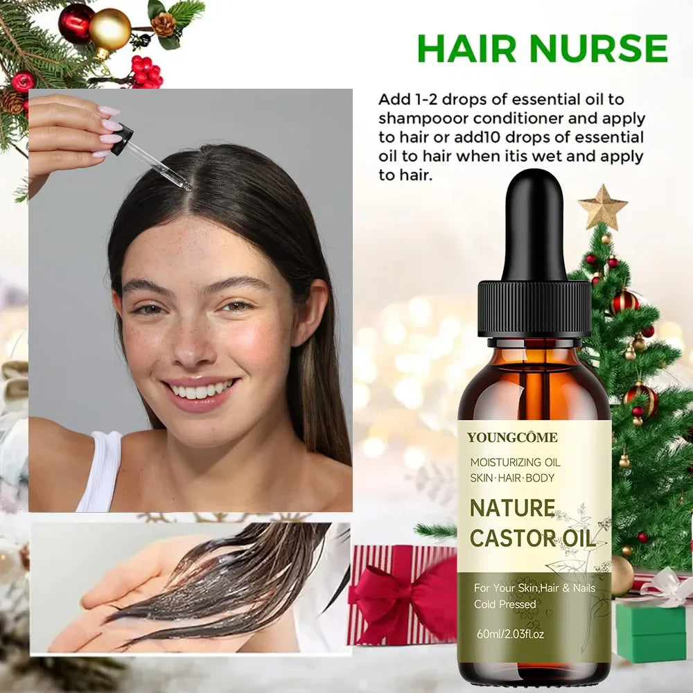 Organic Black Castor Oil – Hair, Skin & Body Moisturizer