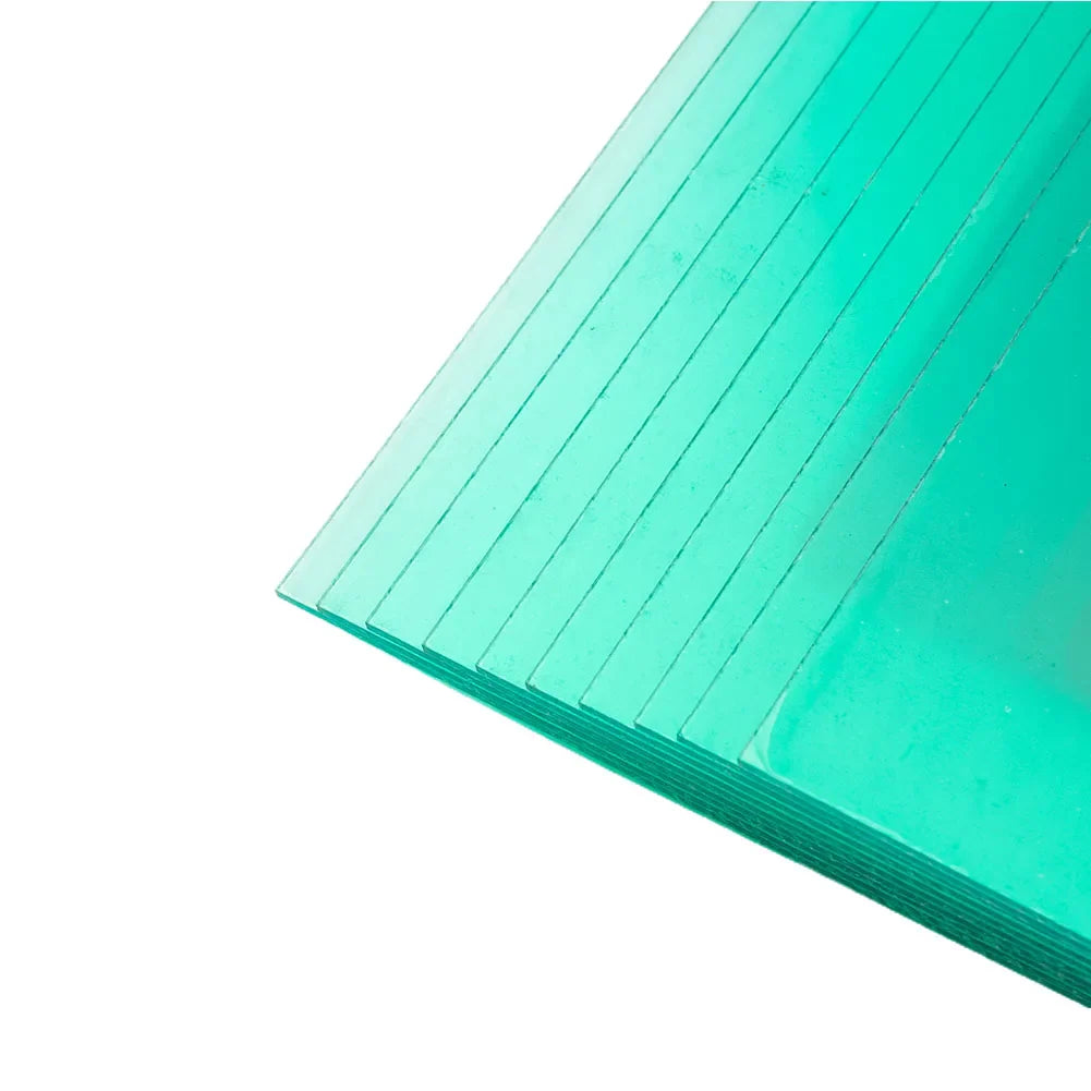 Welding Helmet Lens Cover Protector Plates – 10-Pack PC Shield