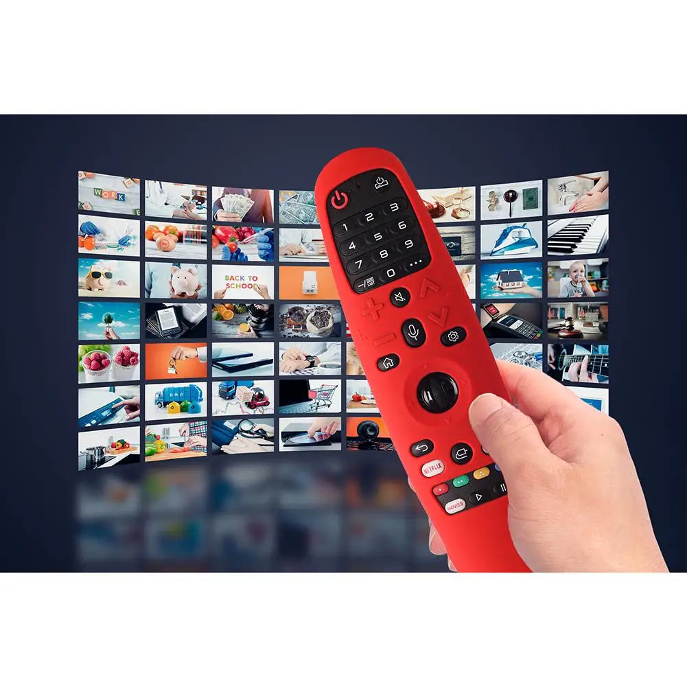 New For LG Smart TV AN-MR650A600 20GA 19BA Remote Control Case Soft Silicone Protective Cover Compatible Replacement Accessories Peaceful Pleasures Health and Wellness
