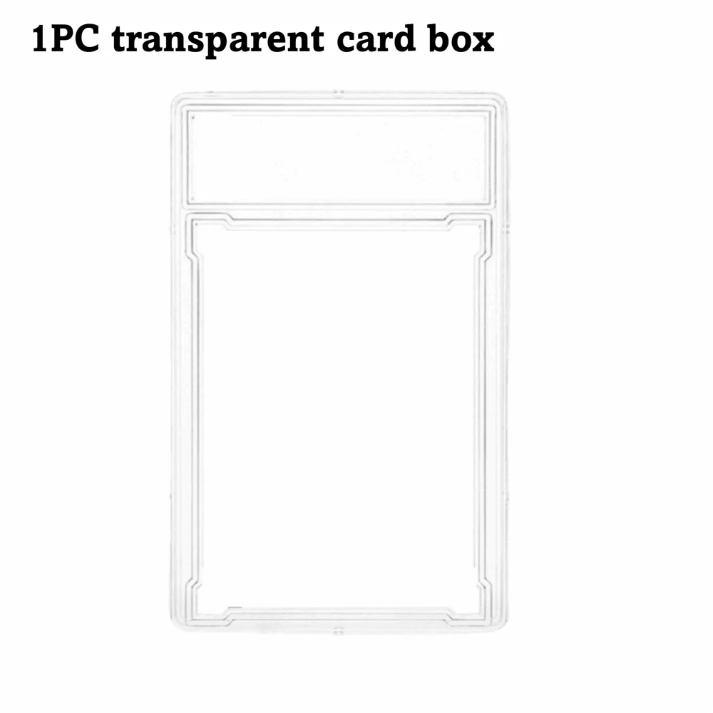 35PT Trading Card Case – UV Protection, Clear & Stackable