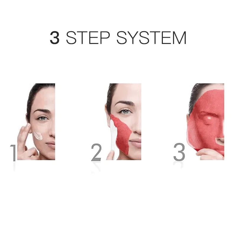 Rose Hyaluronic Acid Peel-Off Facial Mask – Anti-Aging & Hydration