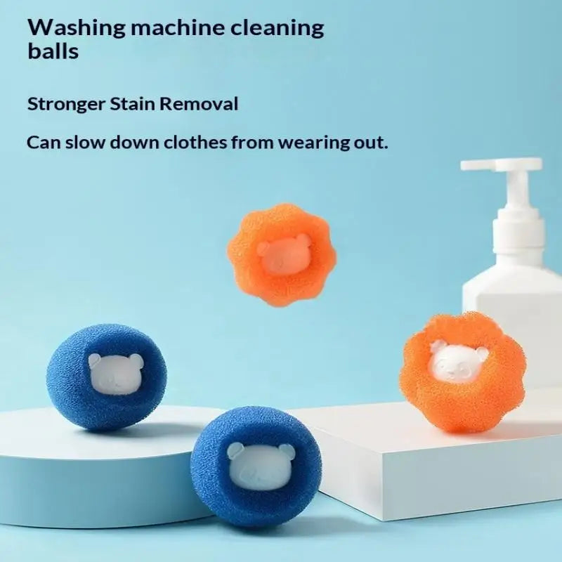 9-Pack Reusable Laundry Balls – Pet Hair & Lint Catcher
