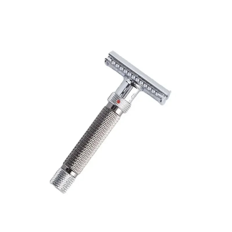2026 Hot Sale YAQI Safety Razor Yaqi Adjustable The Final Cut Chrome And Gunmetal Color Safety Razor for Men Peaceful Pleasures Health and Wellness