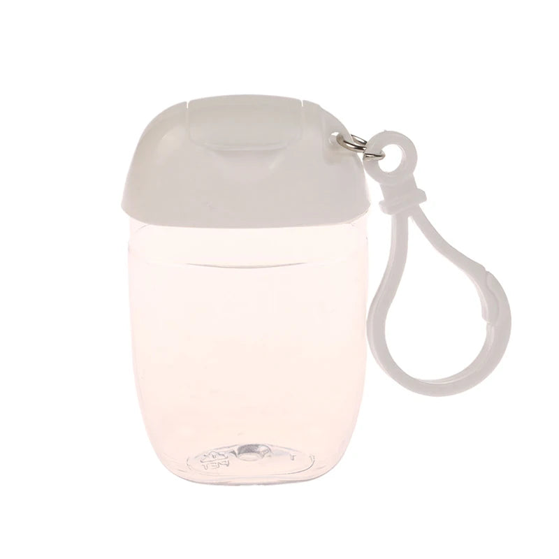30ml Refillable Travel Bottle with Hook | Mini Liquid Dispenser