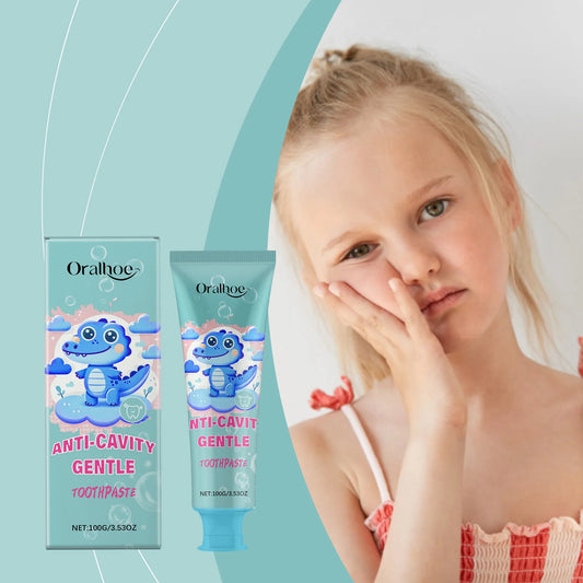 Oralhoe Kids Anti-Cavity Toothpaste | Enamel & Stain Care Kids Toothpaste Peaceful Pleasures Health and Wellness