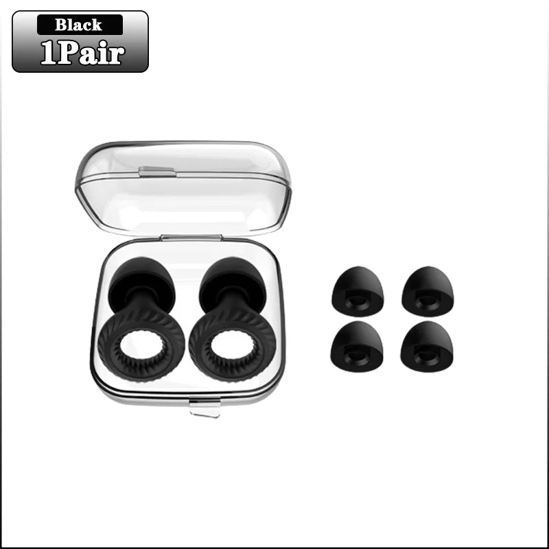 Silicone Noise Blocking Earplugs for Sleep & Study – 20 Pairs