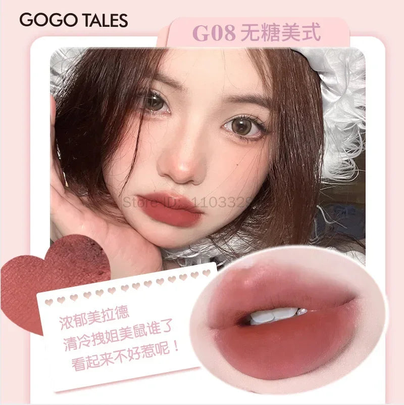 Gogotales Ice Cube Lip Glaze – Moisturizing Soft Mist Lip Color