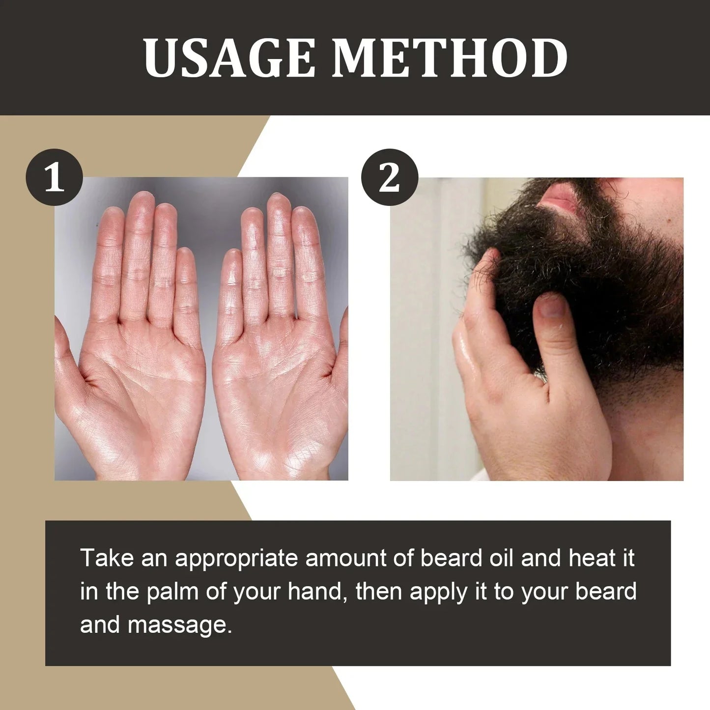 Beard Growth Serum Oil for Men – Fuller & Thicker Beard