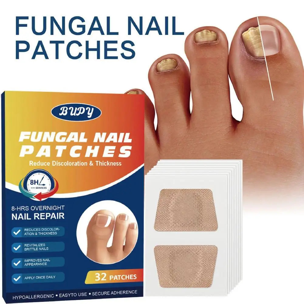 Overnight Nail Care Repair Patches – 3-Pack (32 pcs) Nail Care Peaceful Pleasures Health and Wellness